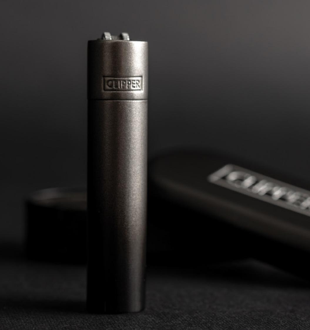 Металлическая зажигалка CLIPPER коллекции Black
